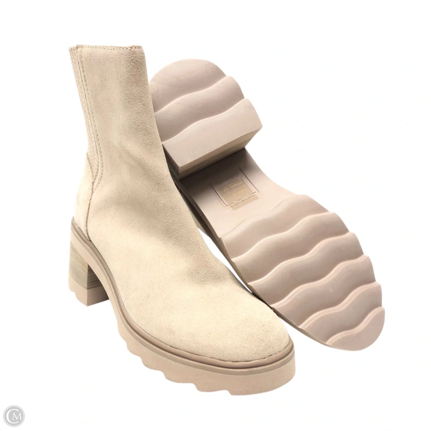 Boots Ankle Heels By Dolce Vita In Beige, Size: 6