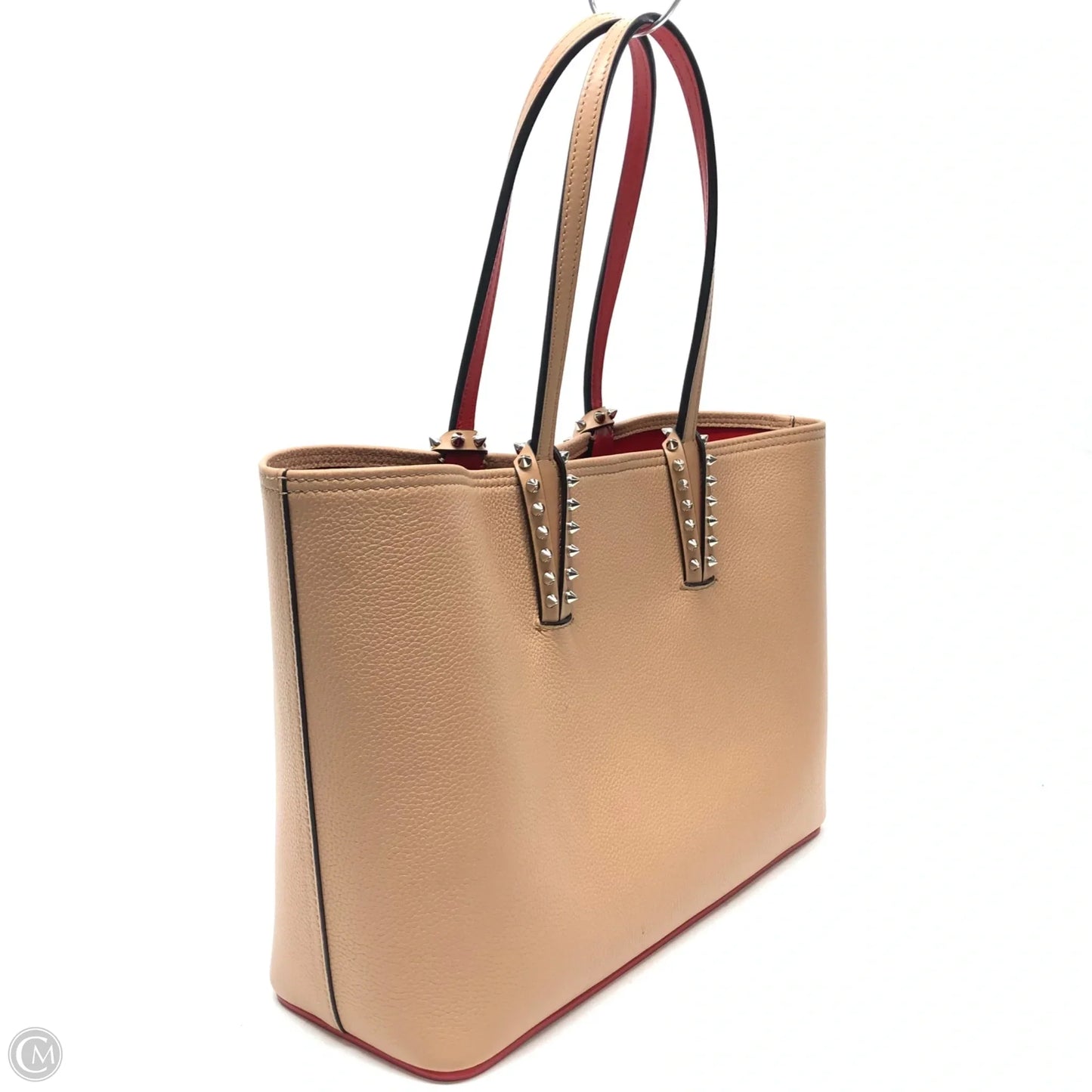 Tote Luxury Designer By Christian Louboutin, Size: Small