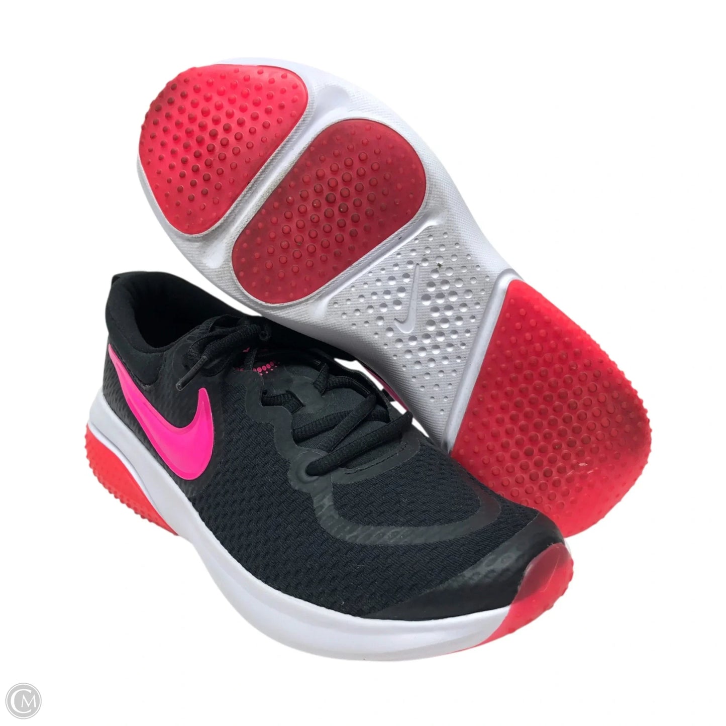 Shoes Athletic By Nike In Black & Pink, Size: 8