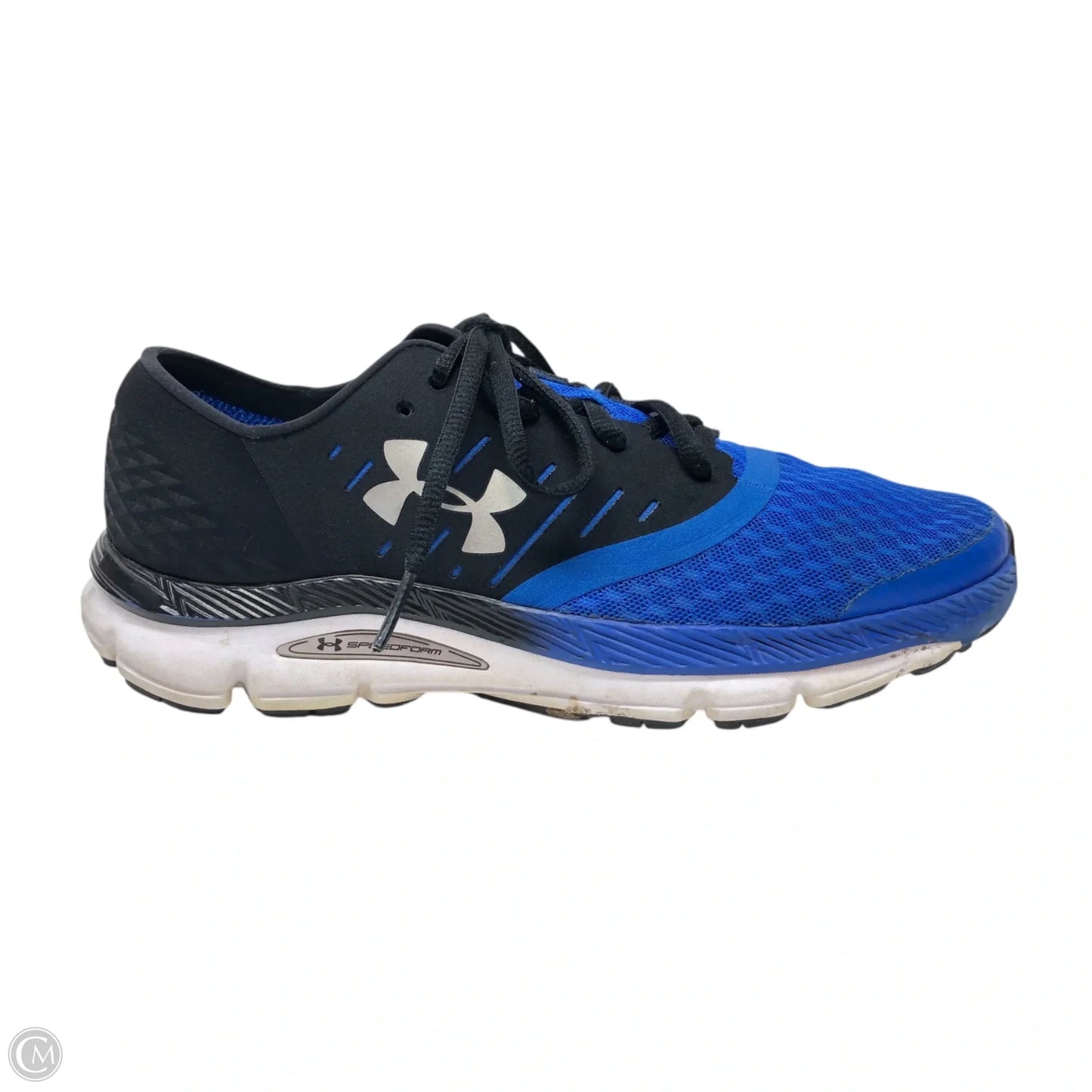 Shoes Athletic By Under Armour In Black & Blue, Size: 7.5
