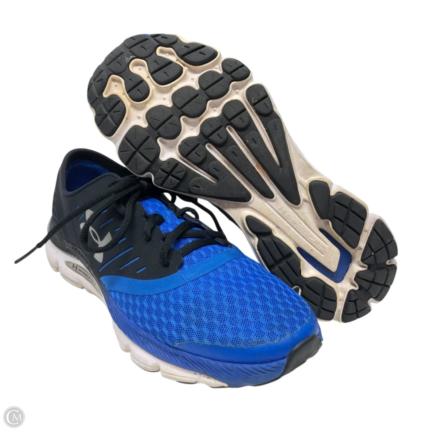 Shoes Athletic By Under Armour In Black & Blue, Size: 7.5