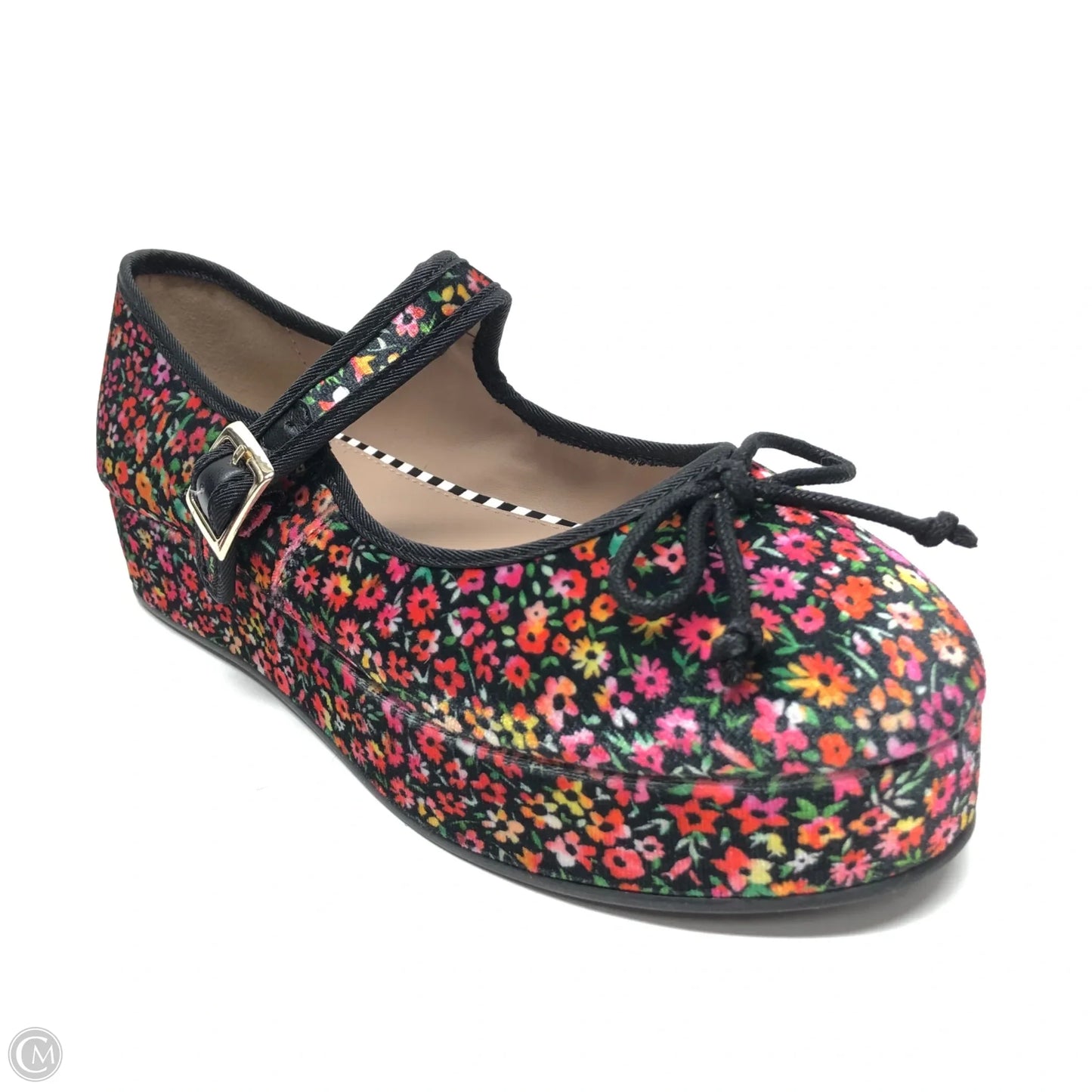 Shoes Flats By Betsey Johnson In Floral Print, Size: 7