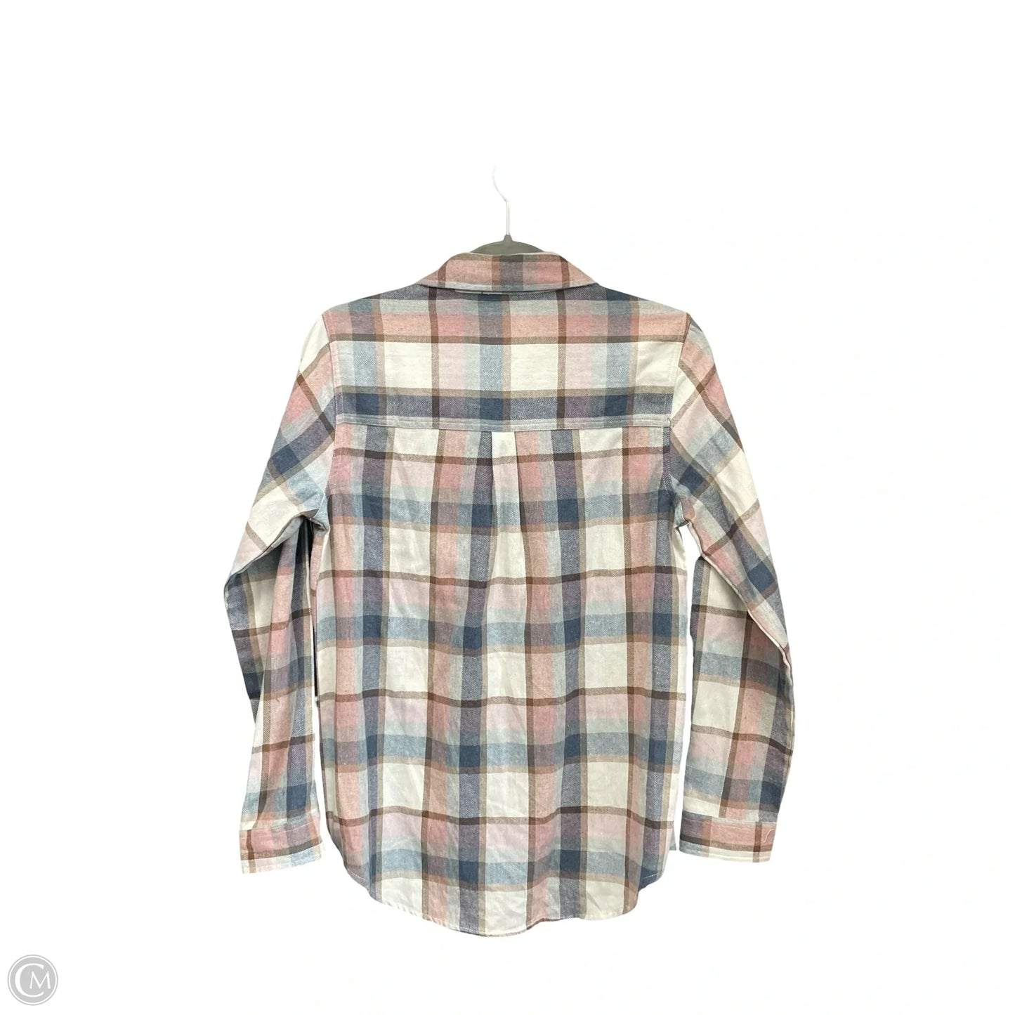 Top Long Sleeve By Thread And Supply In Blue & Pink, Size: S