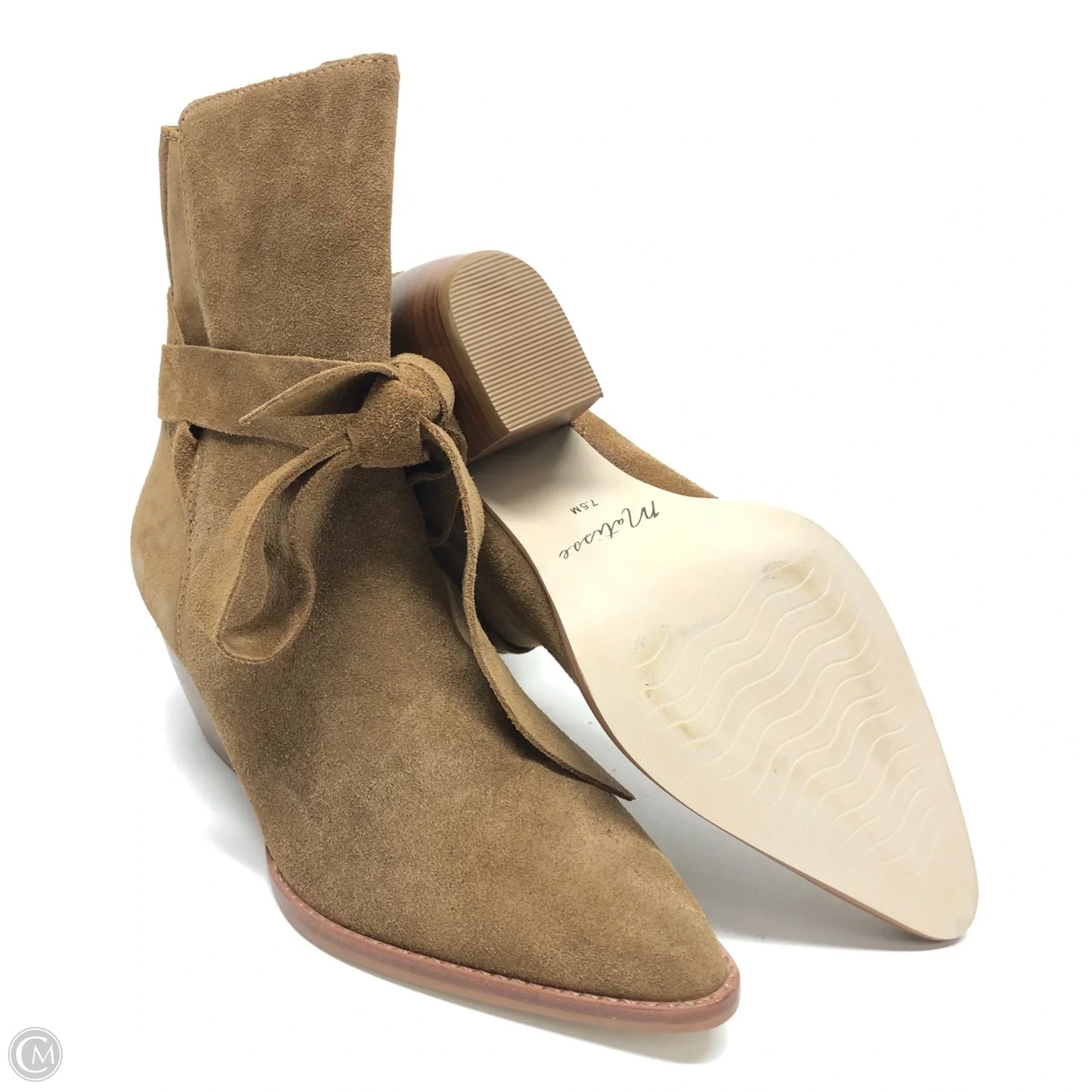 Boots Ankle Heels By Matisse In Brown, Size: 7.5