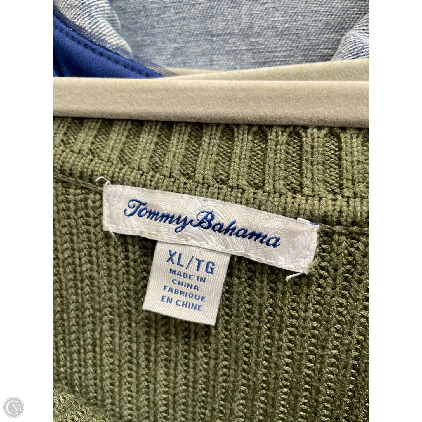 Sweater By Tommy Bahama In Green, Size: Xl