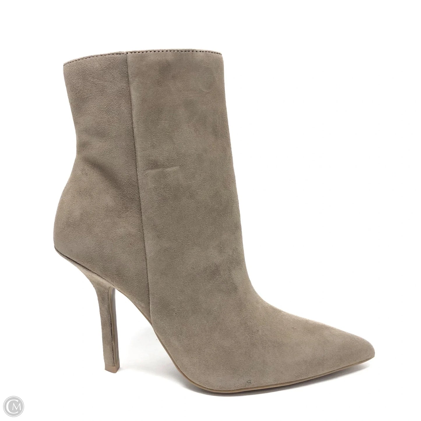 Boots Ankle Heels By Marc Fisher In Taupe, Size: 7.5
