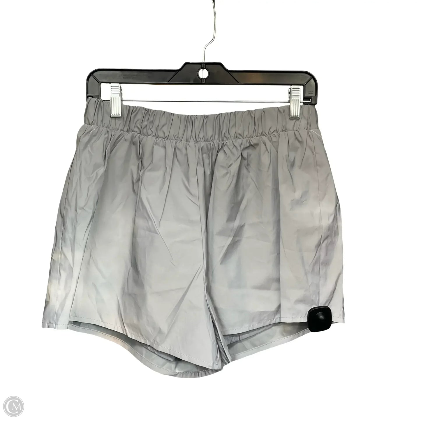 Athletic Shorts 2pc By Fashion Nova In Silver, Size: L