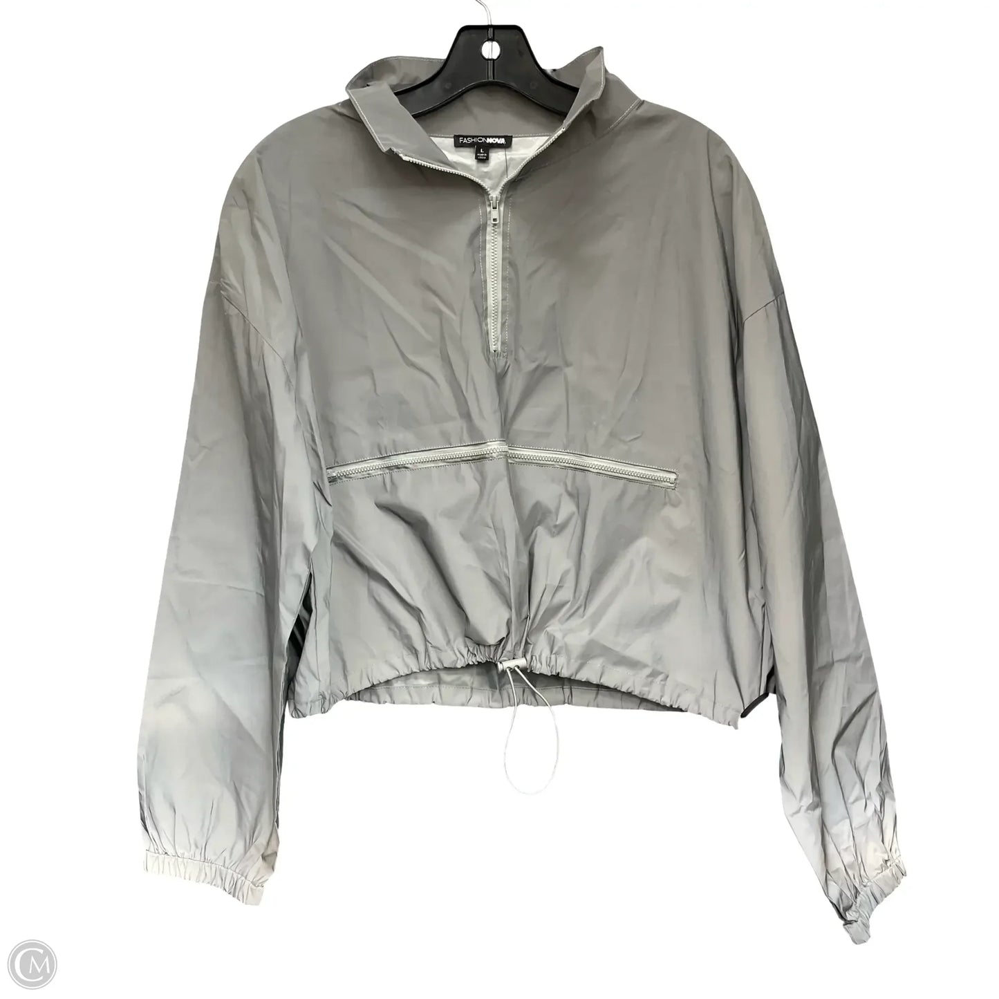 Athletic Shorts 2pc By Fashion Nova In Silver, Size: L