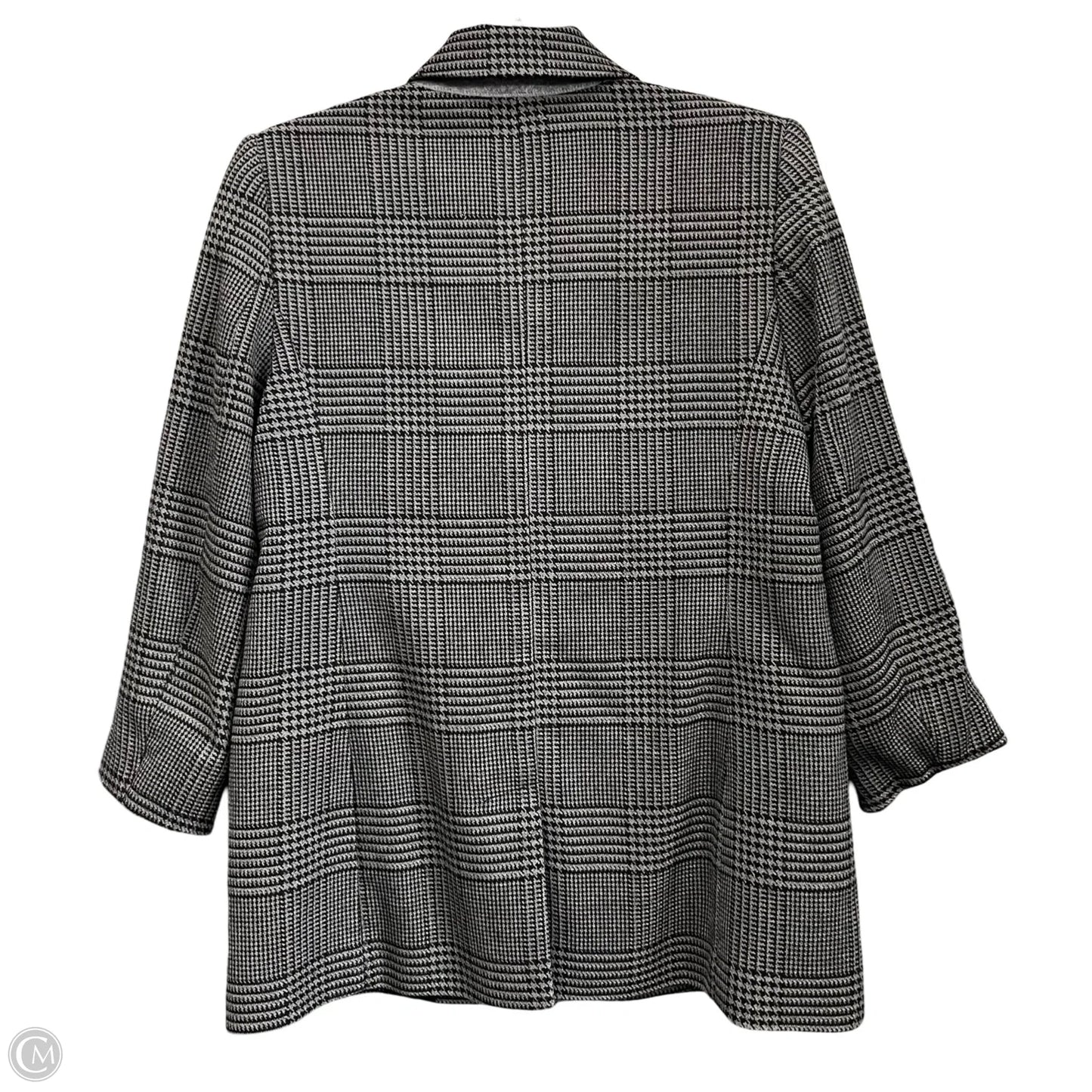 Blazer By Loft In Black & Grey, Size: 4p