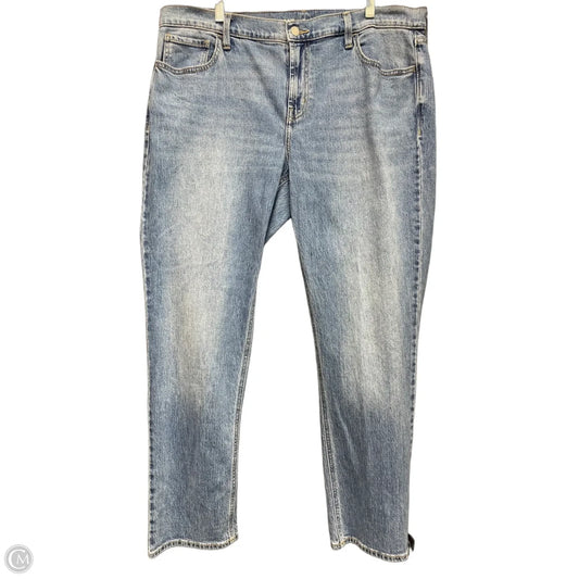 Jeans Boyfriend By Old Navy In Blue Denim, Size: 14