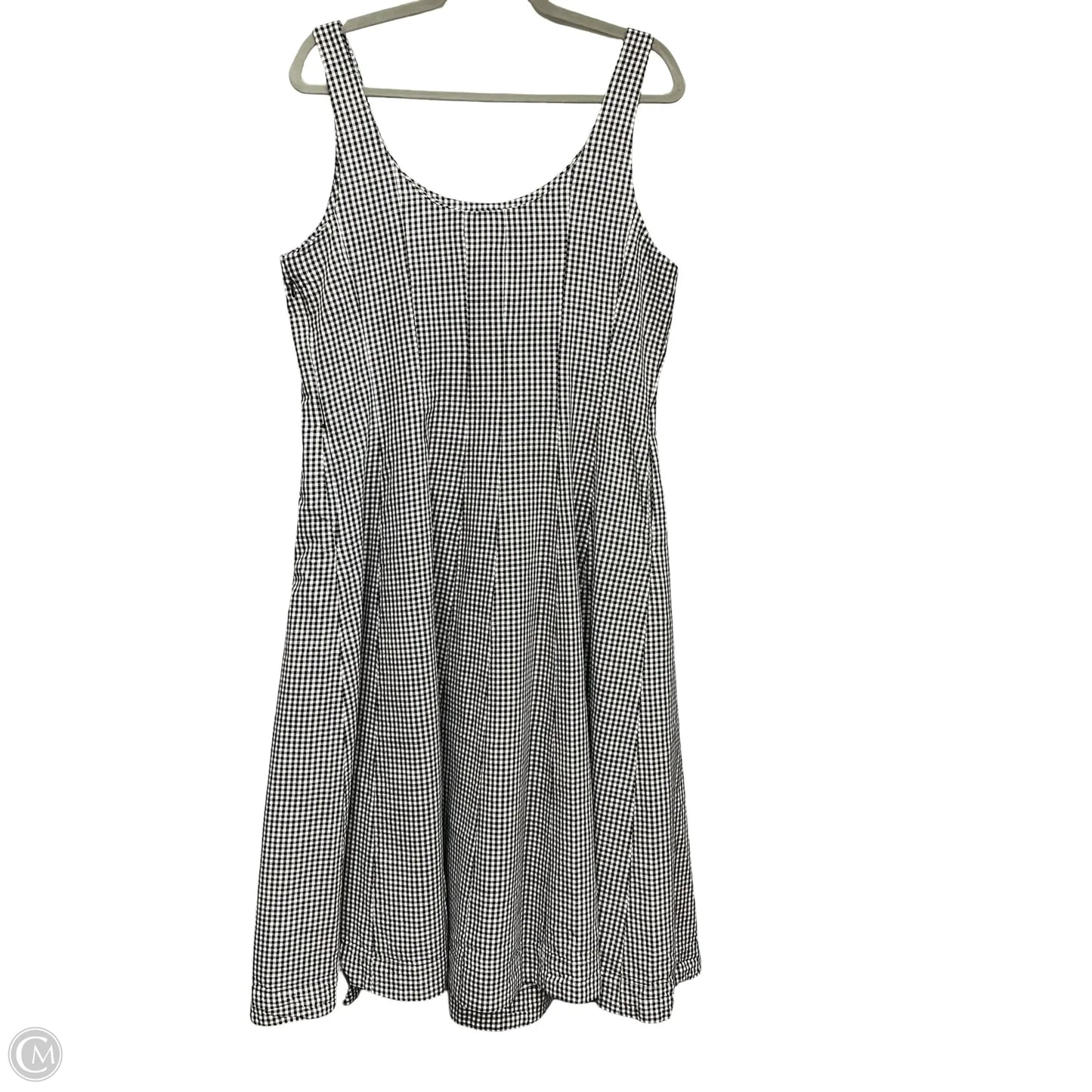 Dress Casual Midi By A New Day In Black & White, Size: 12