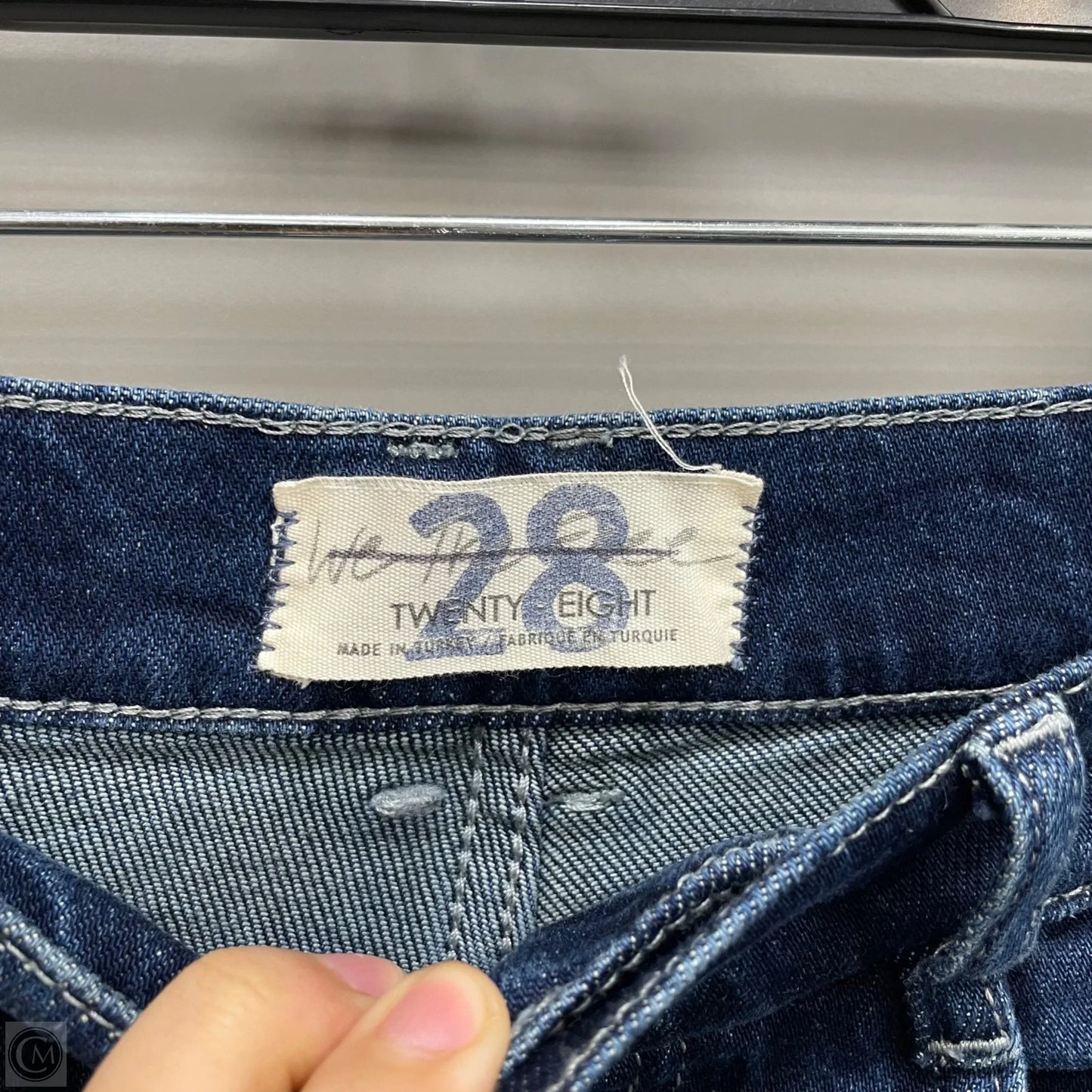 Jeans Skinny By We The Free In Blue Denim, Size: 6