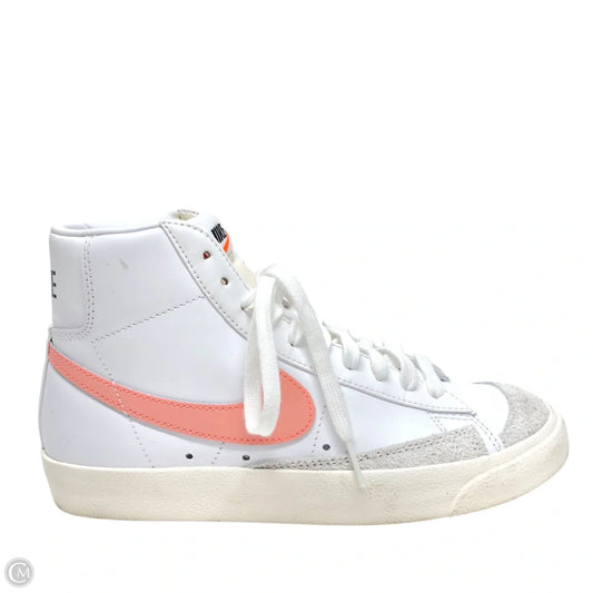 Shoes Sneakers By Nike In Pink & White, Size: 7