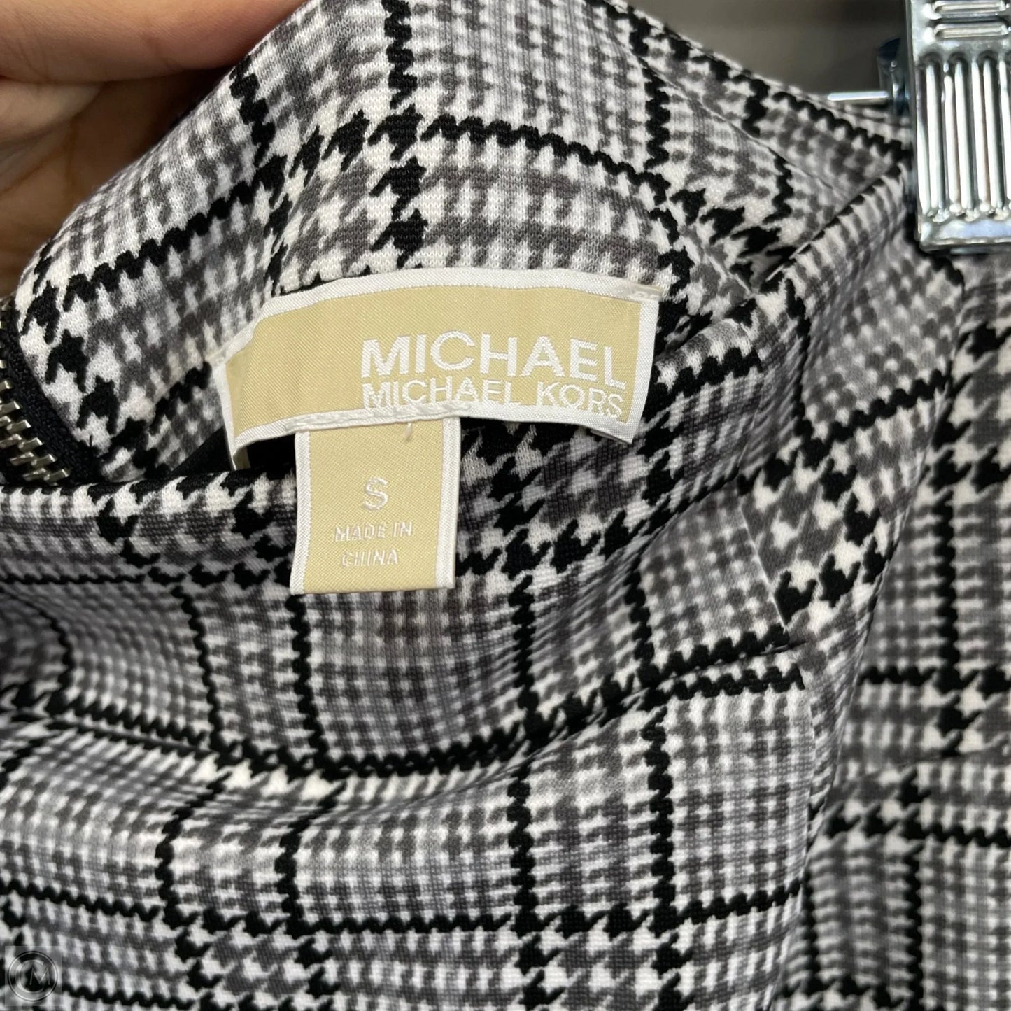 Skirt Mini & Short By Michael By Michael Kors In Black & Grey, Size: S