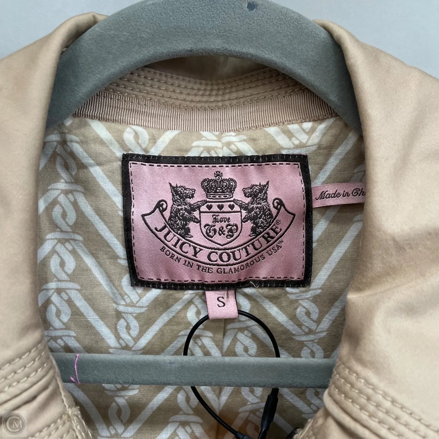 Jacket Other By Juicy Couture In Cream, Size: S