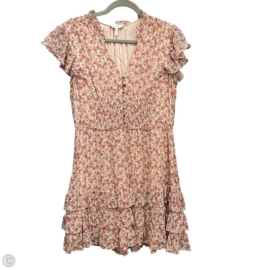 Dress Casual Short By Rebecca Taylor In Pink, Size: 8