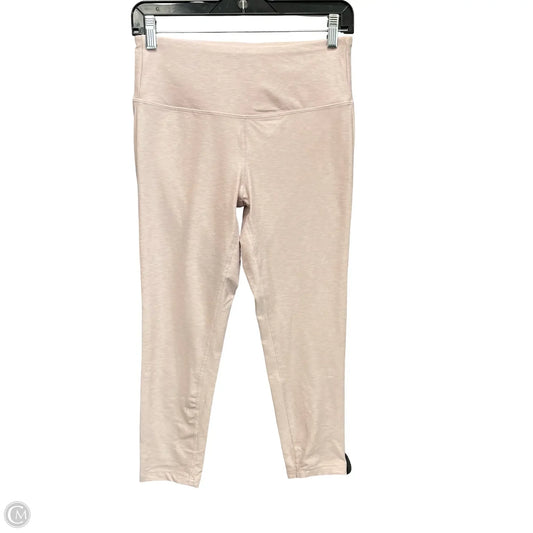 Athletic Leggings By New Balance In Pink, Size: M