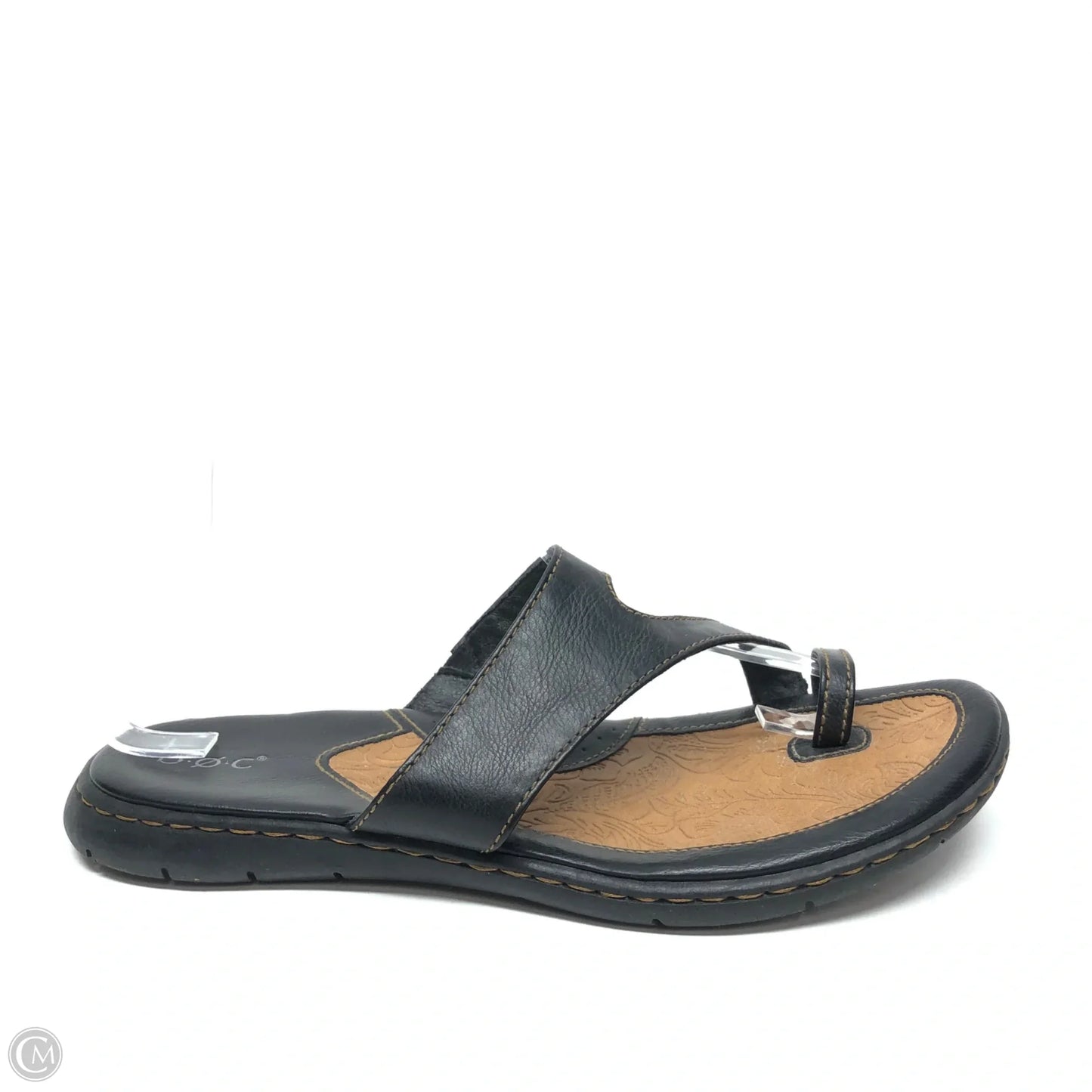 Sandals Flip Flops By Boc In Black, Size: 11
