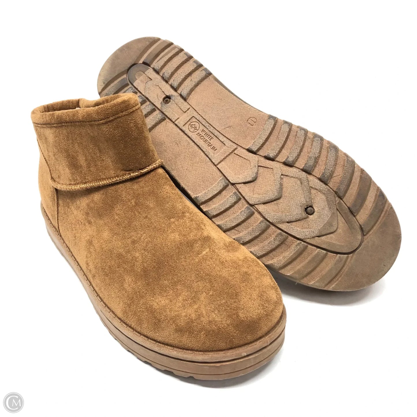 Boots Ankle Flats By White Mountain In Brown, Size: 11