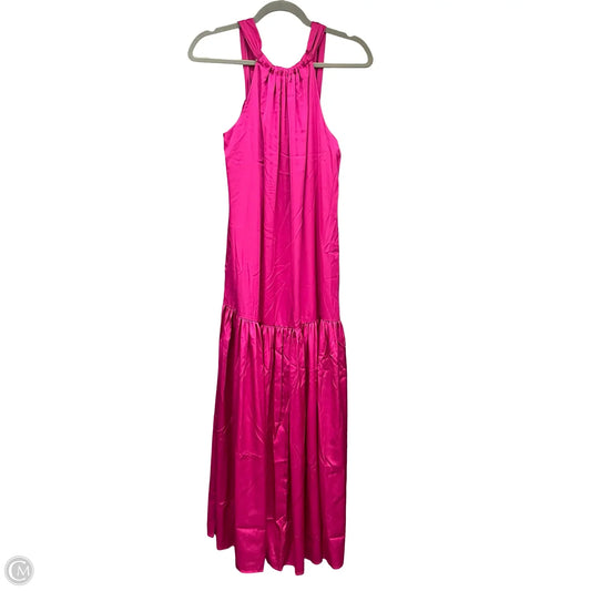 Dress Casual Midi By Banana Republic In Pink, Size: Xs