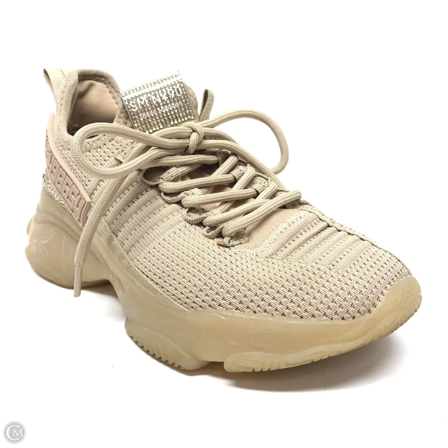 Shoes Sneakers By Steve Madden In Beige, Size: 6.5