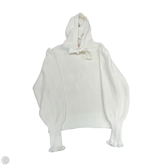 Sweatshirt Hoodie By Philosophy In Cream, Size: S