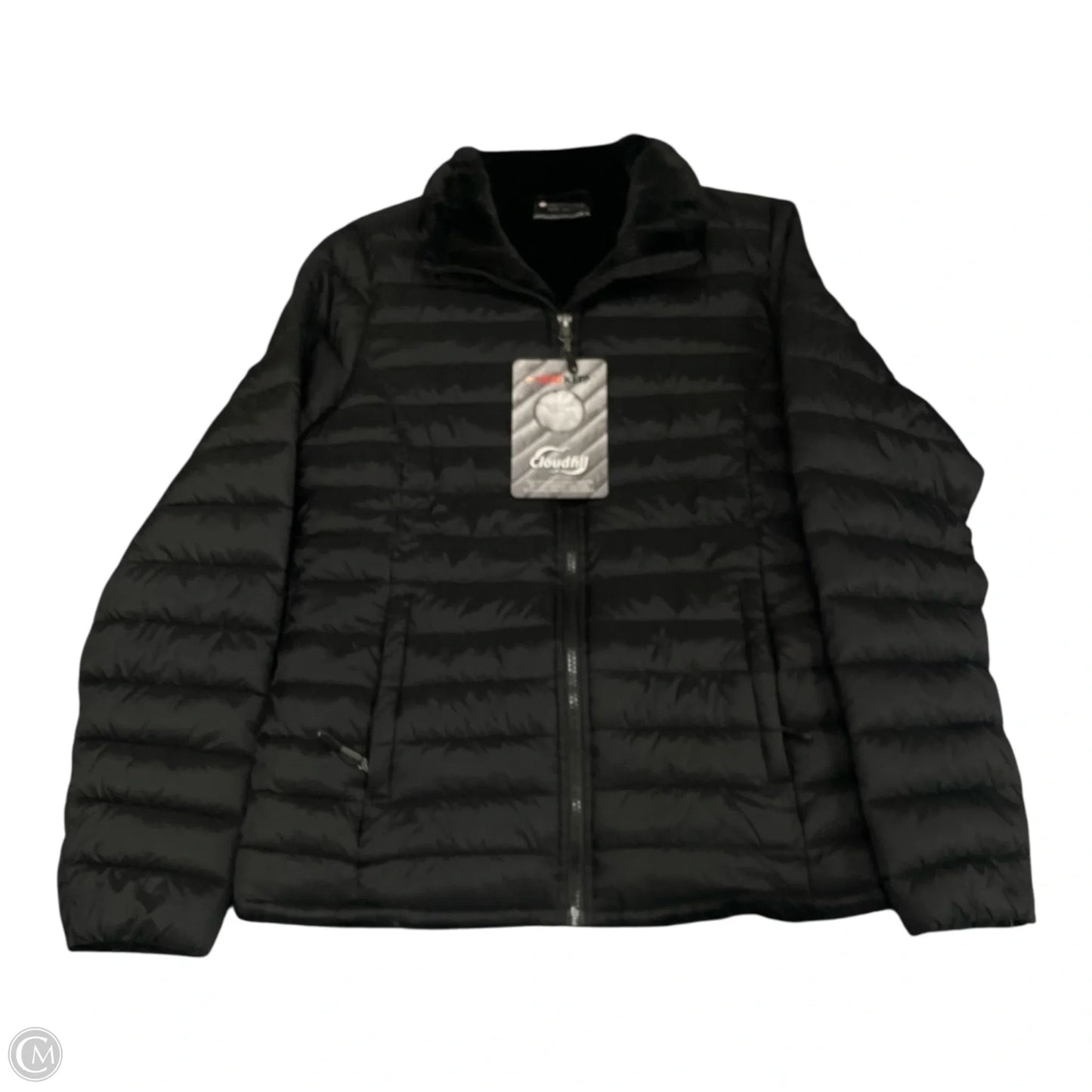 Jacket Puffer & Quilted By Clothes Mentor In Black, Size: S