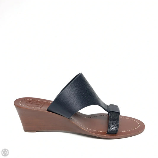 Sandals Designer By Tory Burch In Black, Size: 5
