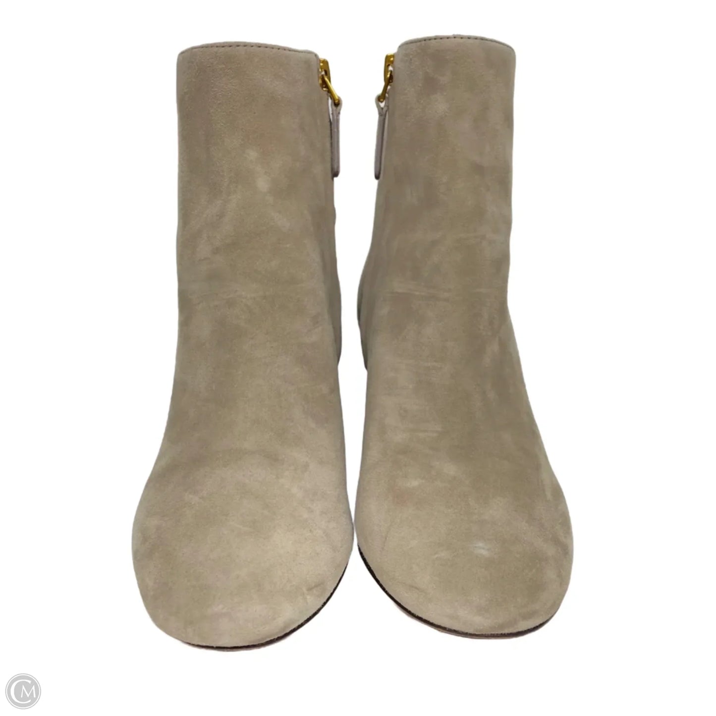 Boots Designer By Tory Burch In Grey, Size: 5