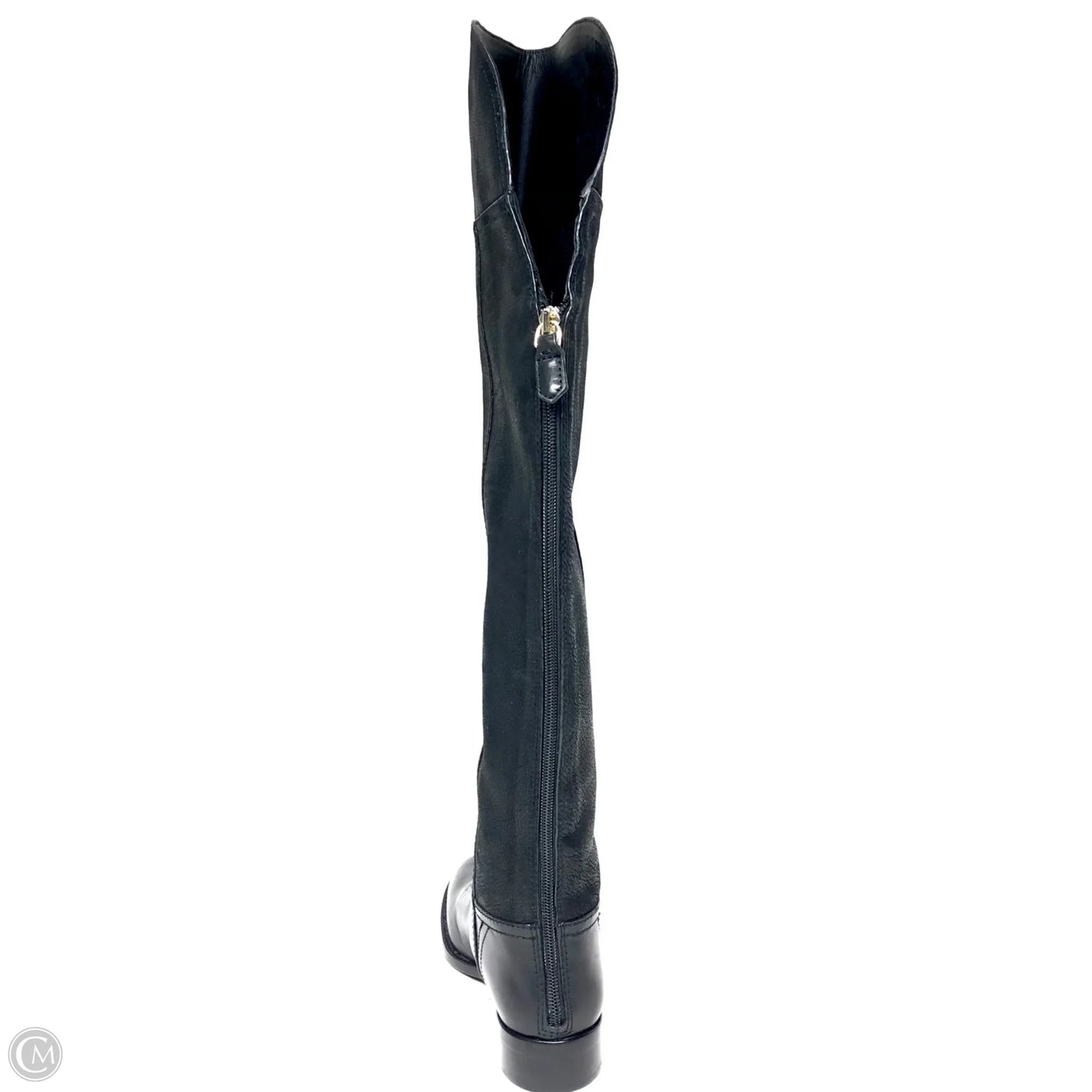 Boots Designer By Tory Burch In Black, Size: 5