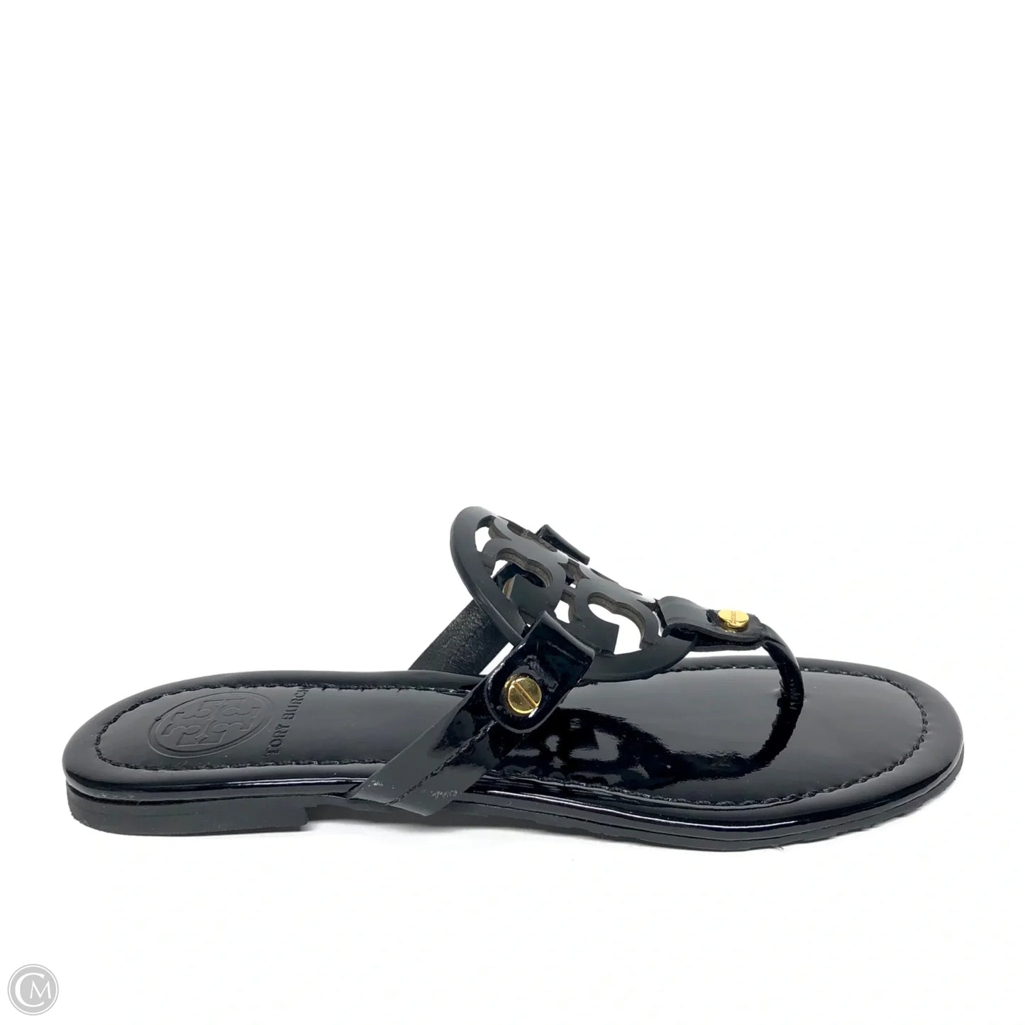 Sandals Designer By Tory Burch In Black, Size: 5