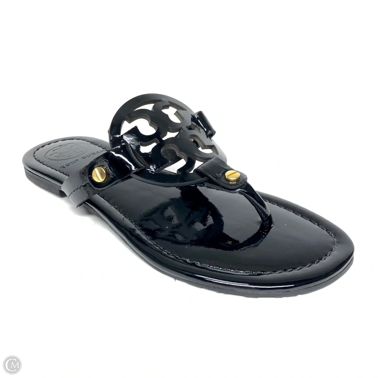 Sandals Designer By Tory Burch In Black, Size: 5