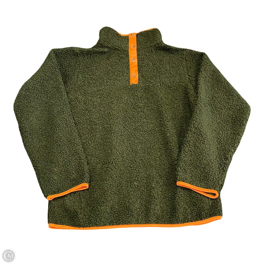 Jacket Fleece By Kori America In Green, Size: S