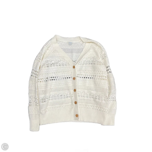 Sweater Cardigan By Sundance In Ivory, Size: Xl