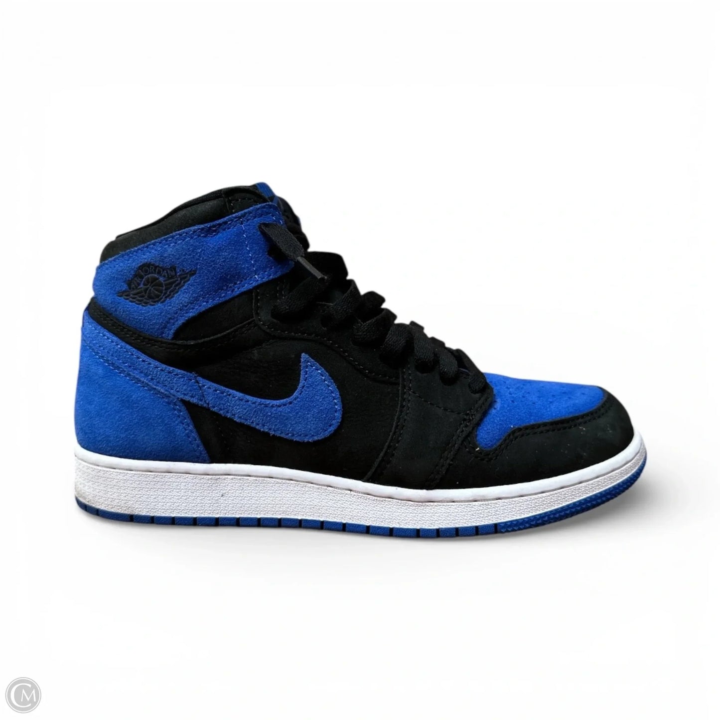 Shoes Sneakers By Nike In Black & Blue, Size: 7.5