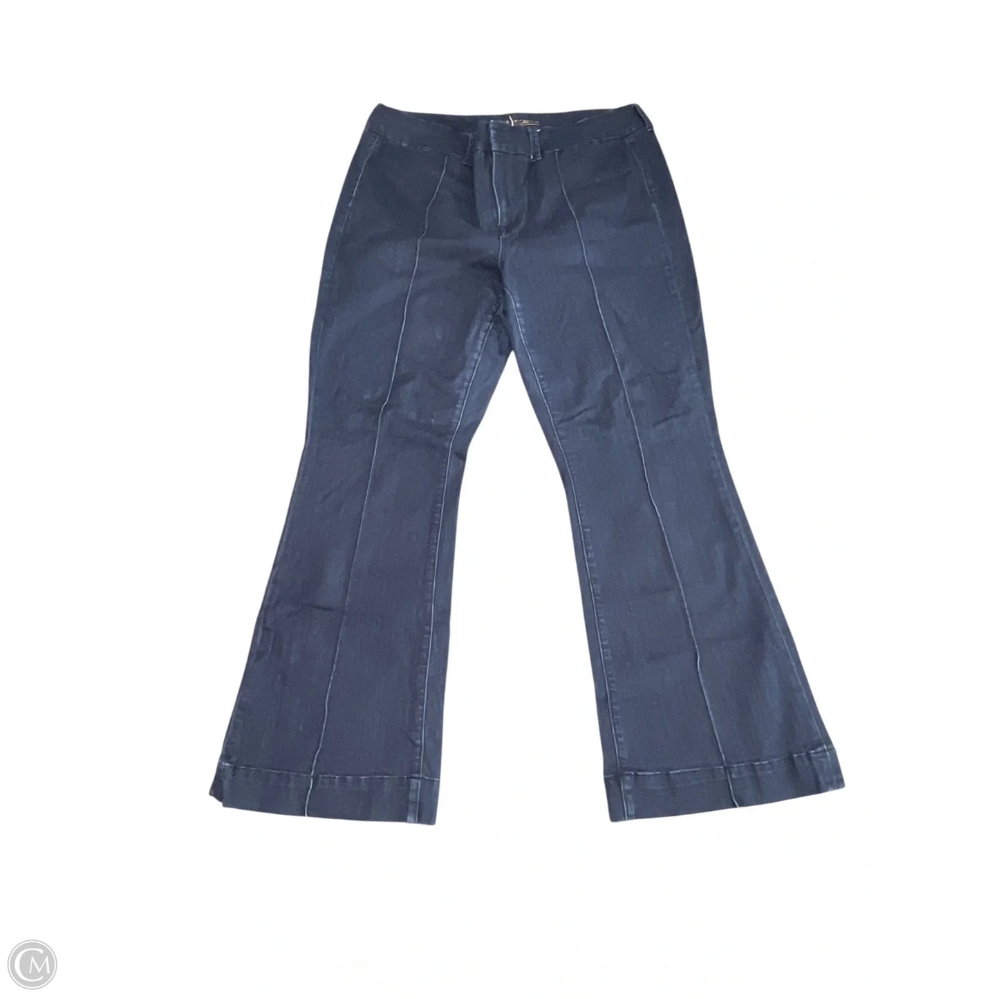 Jeans Flared By Melissa Mccarthy In Blue Denim, Size: 18