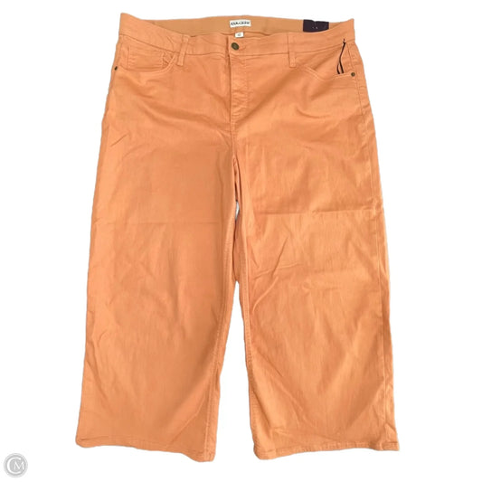Pants Wide Leg By Ava & Viv In Orange, Size: 24