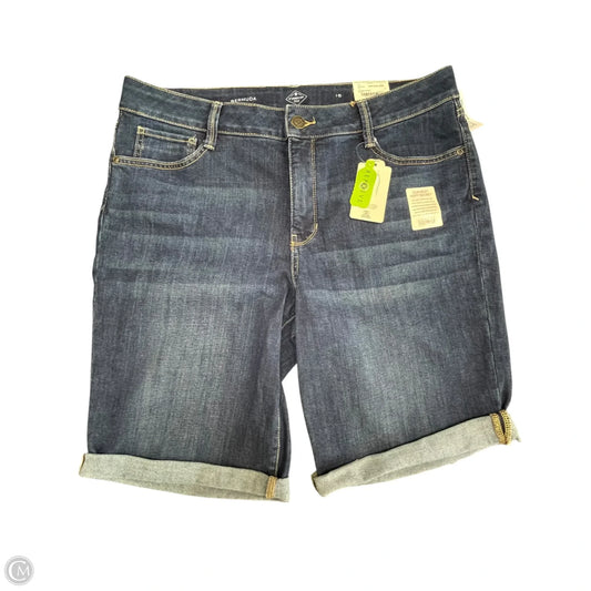 Shorts By St Johns Bay In Blue Denim, Size: 16