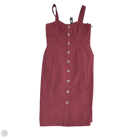 Dress Casual Midi By White House Black Market In Purple, Size: 12