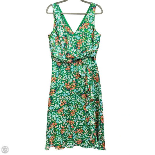 Dress Casual Midi By Kensie In Green, Size: 10