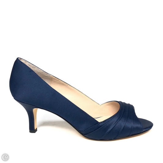 Shoes Heels Kitten By Nina In Navy, Size: 8