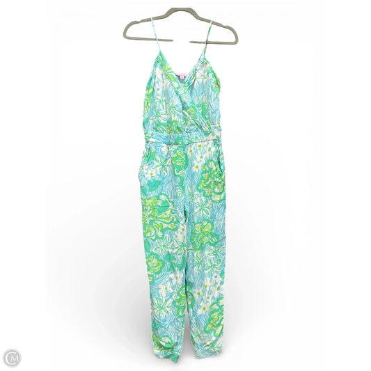 Jumpsuit By Lilly Pulitzer In Blue & Green, Size: Xs