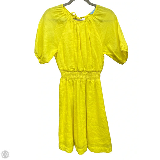 Dress Casual Short By Draper James Rsvp In Yellow, Size: S