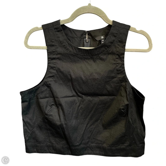 Top Sleeveless By Banana Republic In Black, Size: M