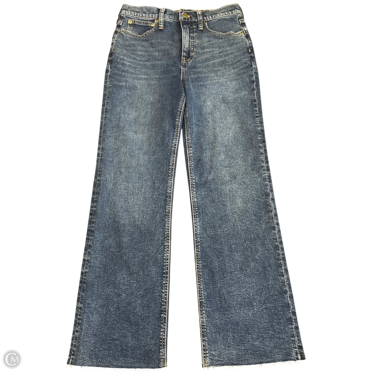 Jeans Boot Cut By J. Crew In Blue Denim, Size: 4