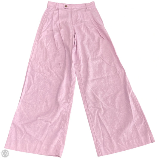 Pants Linen By Banana Republic In Purple, Size: 4