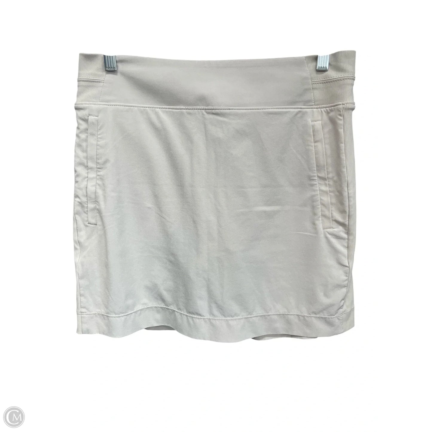 Athletic Skort By Athleta In Cream, Size: 8