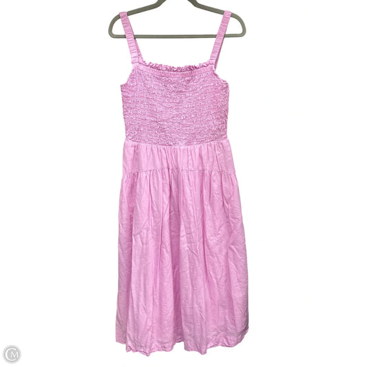 Dress Casual Midi By On 34th In Pink, Size: M