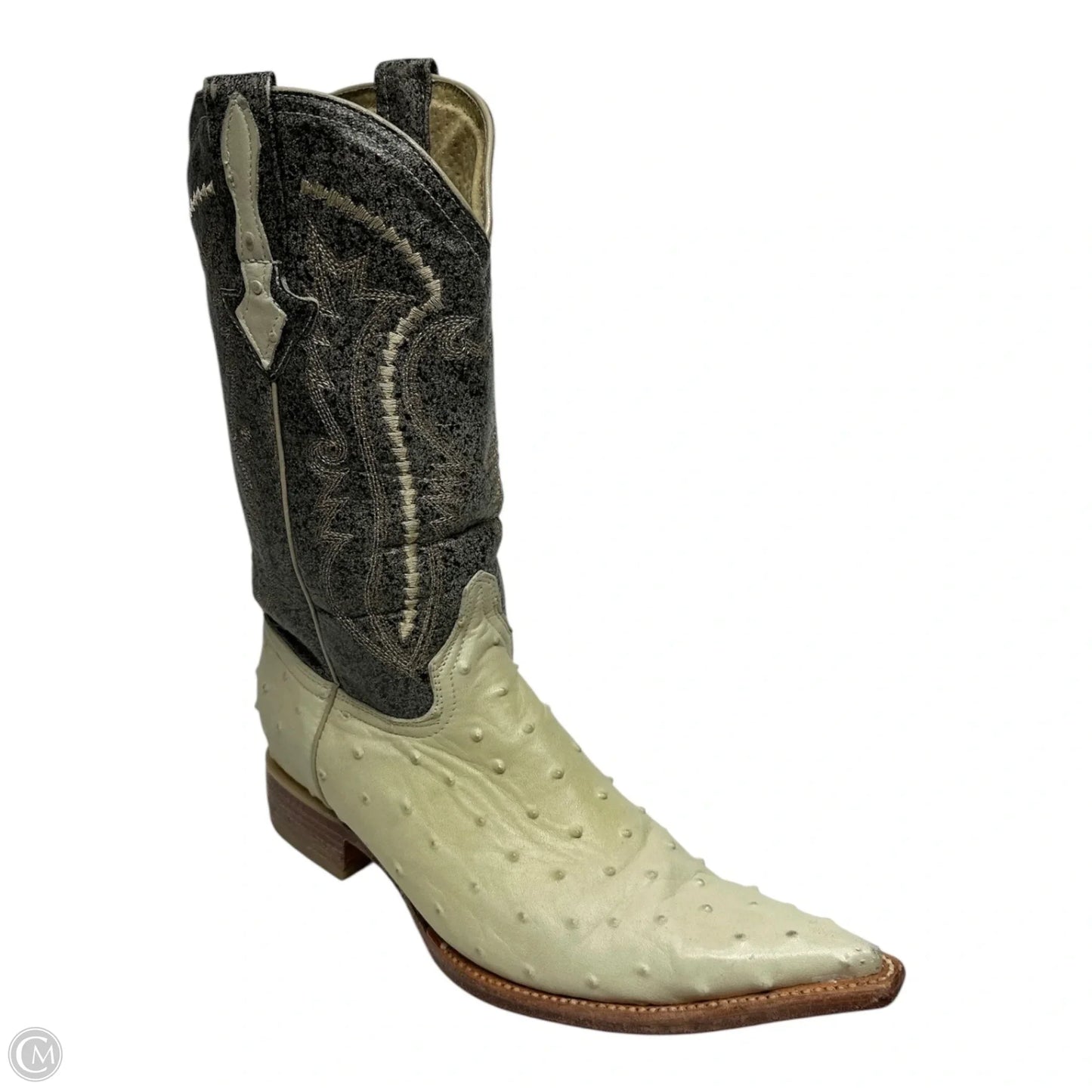 Boots Western By Clothes Mentor In Cream, Size: 8