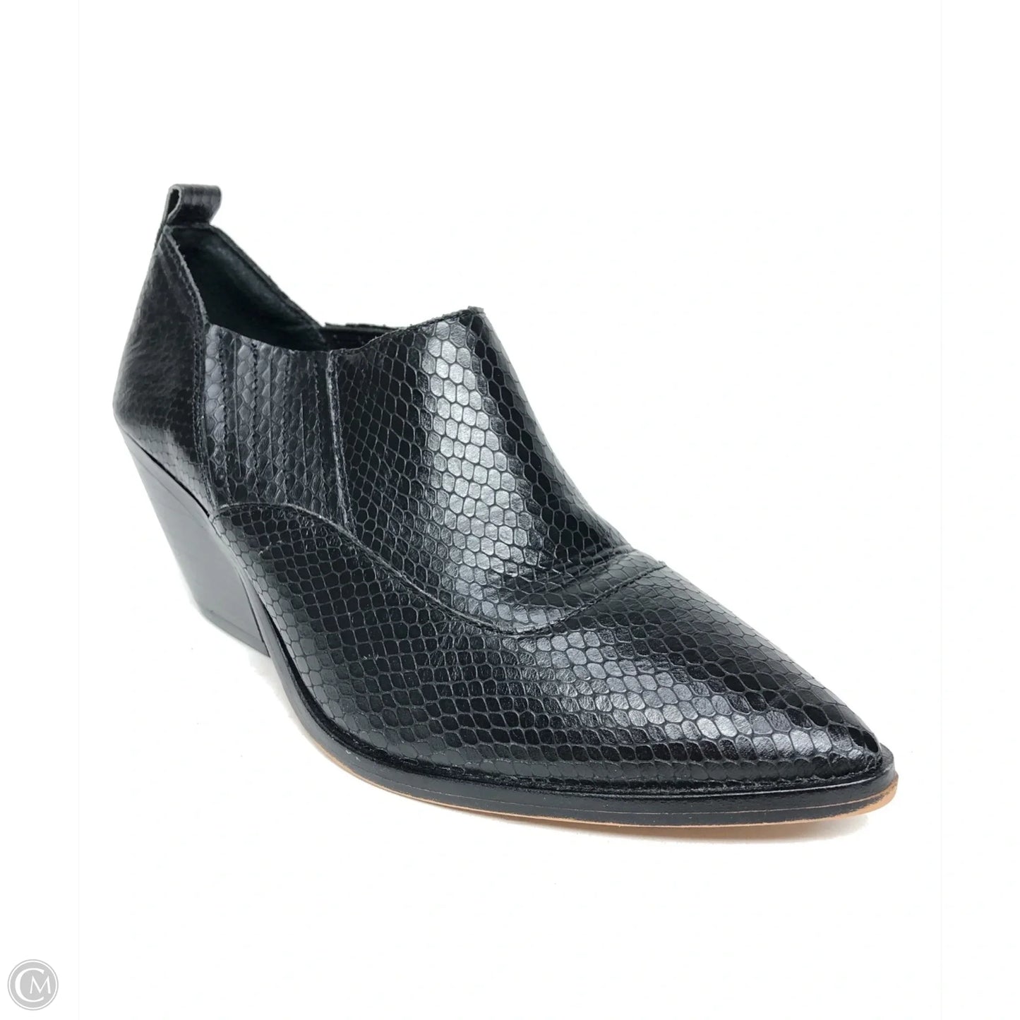 Boots Ankle Heels By Vince Camuto In Black, Size: 6